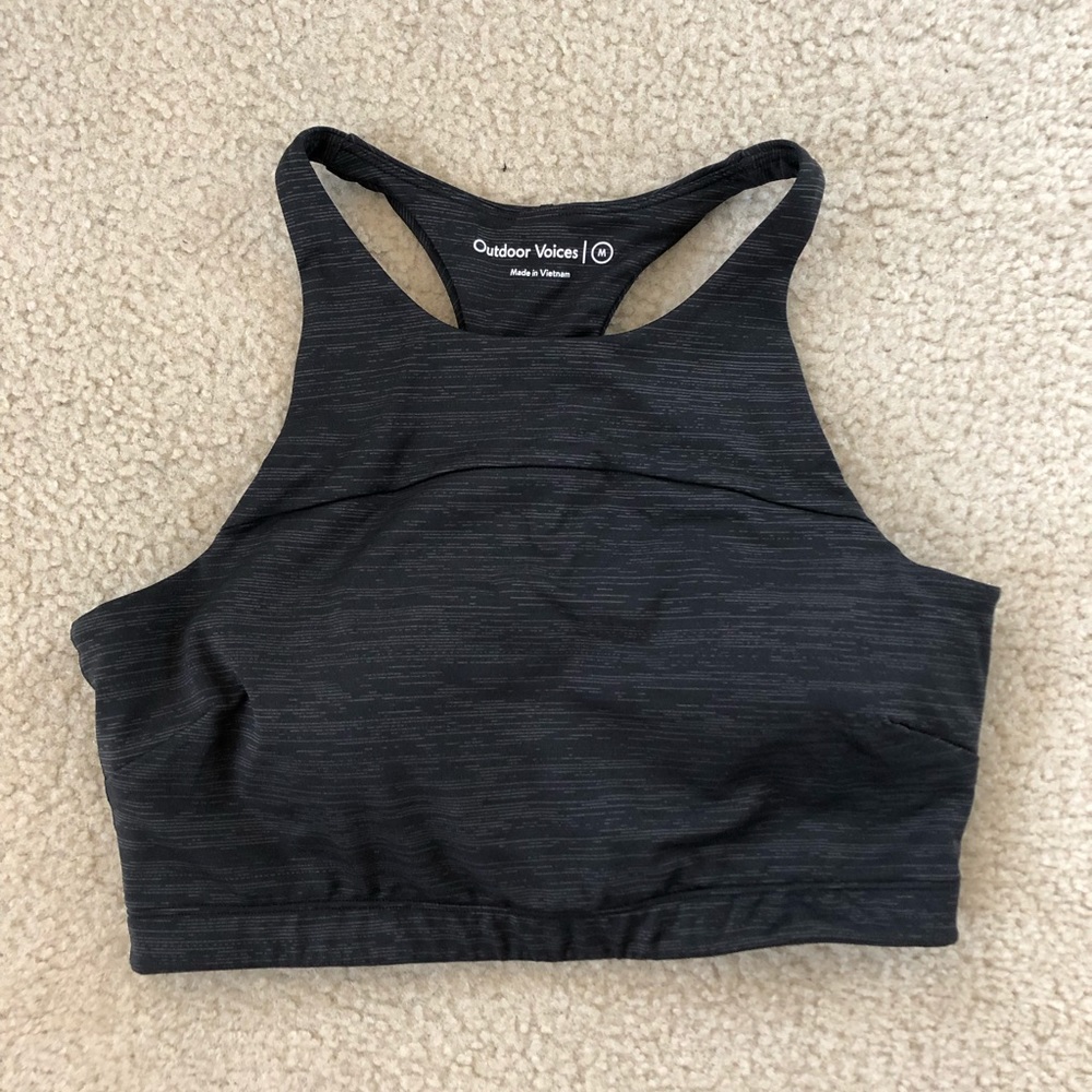 Outdoor Voices TechSweat Crop in Night